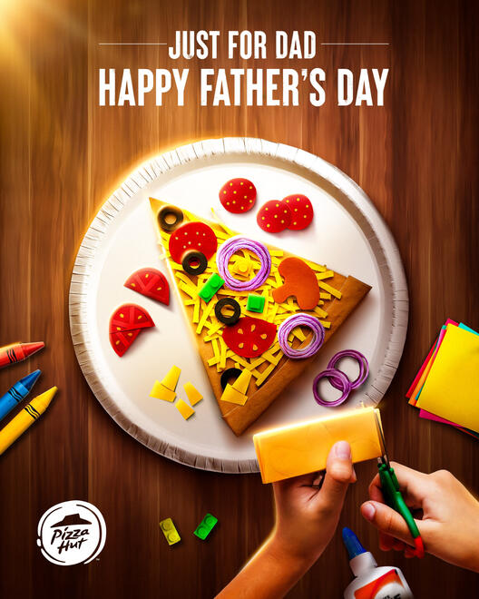 Pizza Hut &quot;Made Just For Dad&quot; Father&#39;s Day Greeting 2025