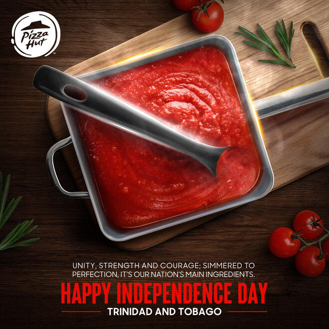 Pizza Hut &quot;Ingredients&quot; Independence Day Greeting