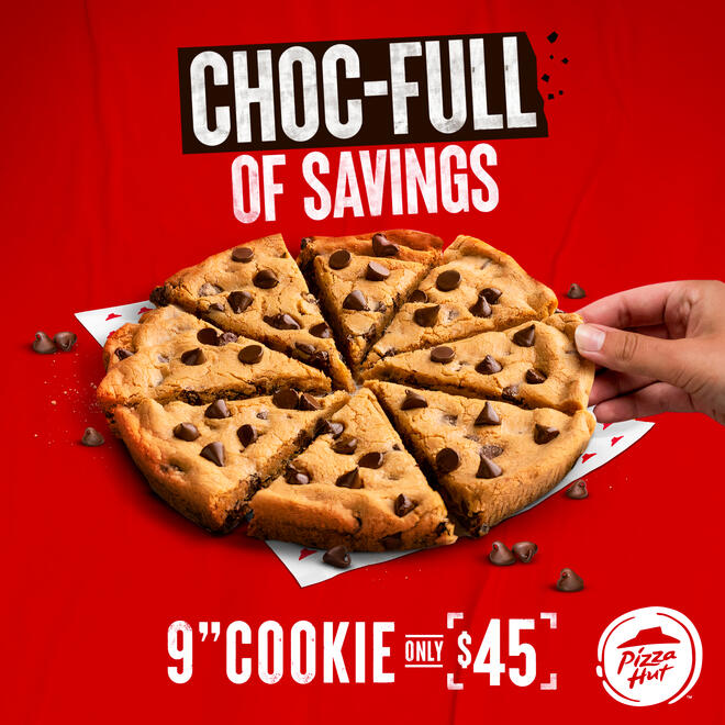 Pizza Hut "Choc-Full" Chocolate Chip Special