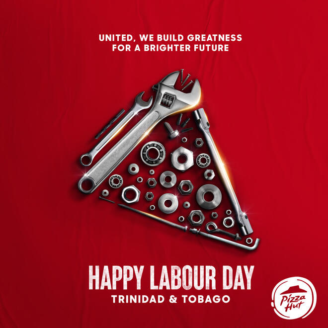 Pizza Hut &quot;We Build Greatness&quot; Labour Day Greeting