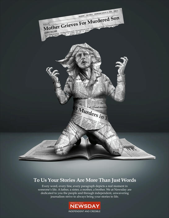 Newsday &quot;More Than Words&quot; Sensitivity Campaign - Grief