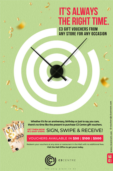 C3 Centre "The Right Time" Poster Campaign Launch