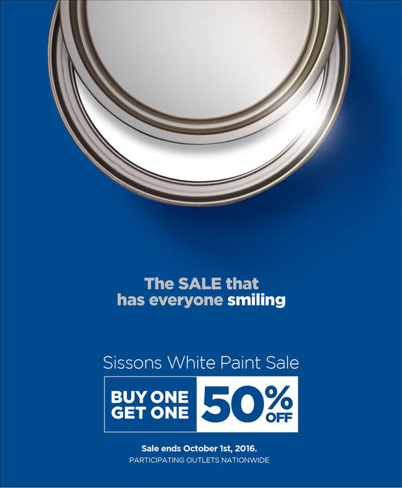 Sissons "Smile" White Paint Special