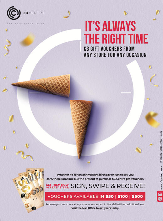 C3 Centre "The Right Time - Snacks" Poster Campaign